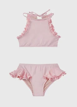 Stepping Stones Halter Neck Bikini Set