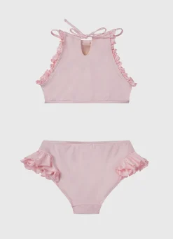 Stepping Stones Halter Neck Bikini Set