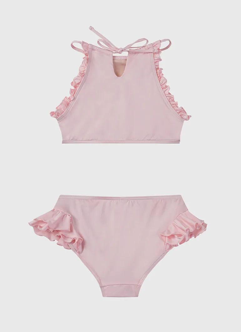 Stepping Stones Halter Neck Bikini Set