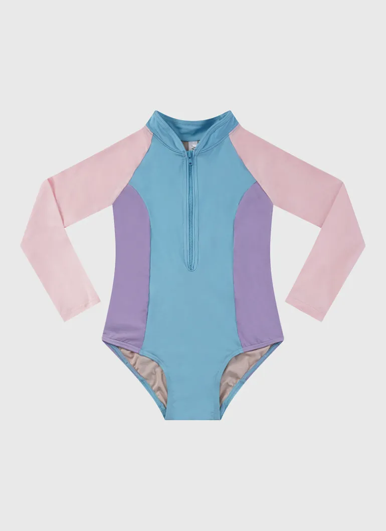 Stepping Stones Long Sleeve One Piece