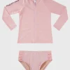 Stepping Stones Long Sleeve Rash Vest Set