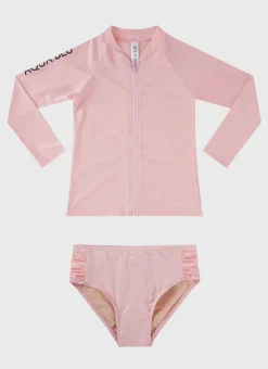 Stepping Stones Long Sleeve Rash Vest Set