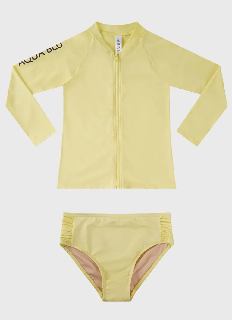 Stepping Stones Long Sleeve Rash Vest Set