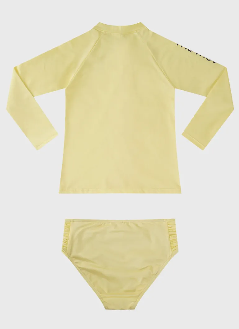 Stepping Stones Long Sleeve Rash Vest Set
