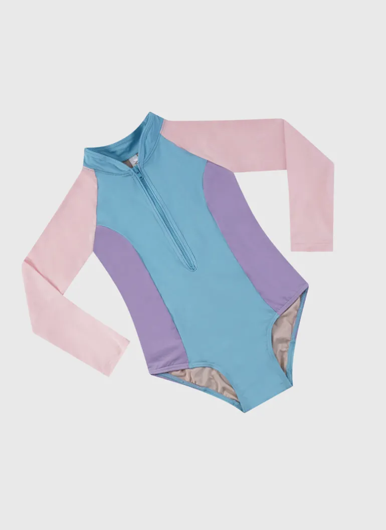 Stepping Stones Long Sleeve One Piece