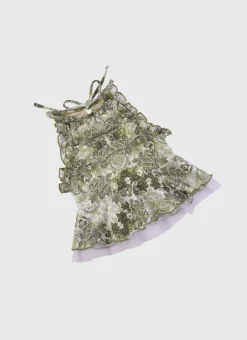 Tapestry Halter Neck Bikini Set
